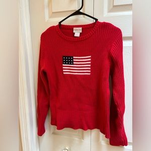 American Flag sweater